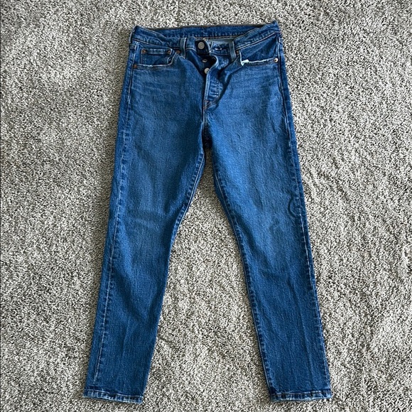 Levi's Women's Skinny Jeans - Blue - Picture 1 of 6